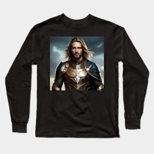 Handsome fantasy knight Long Sleeve T-Shirt